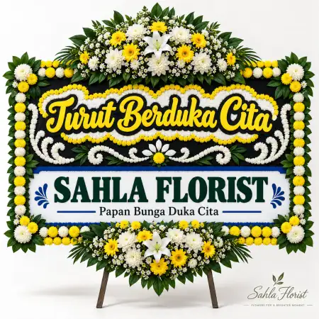 Papan Bunga Duka Bima